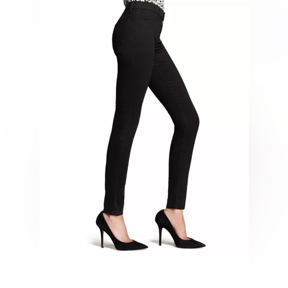 J Brand Faded Black Stretch Skinny Pants Sz 31 - Picture 9 of 9